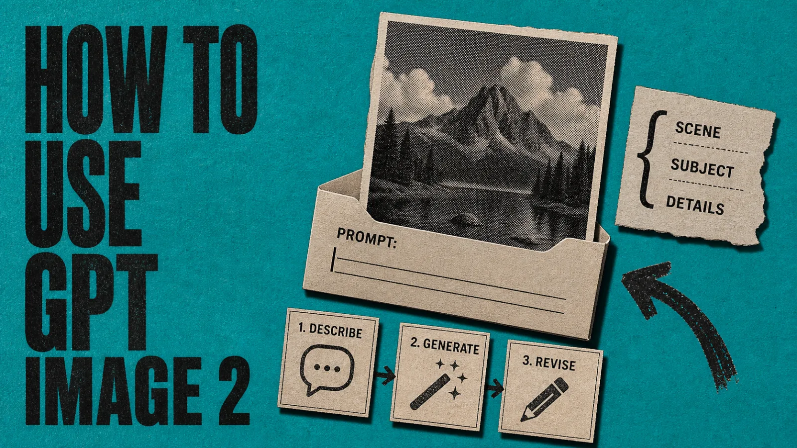 How to Use GPT Image 2: Prompt Framework + 3 Workflows