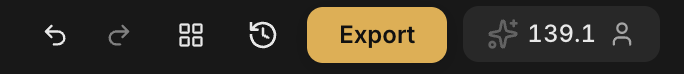 Top-right menu icons